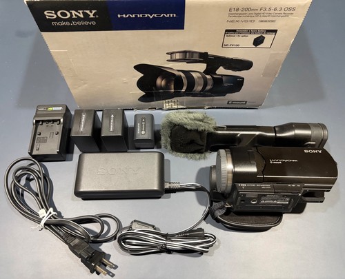 Sony nex vg10 body handycam - sony,